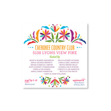 Load image into Gallery viewer, Fiesta Embroidery Invitations