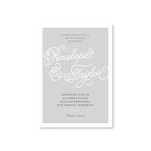 Load image into Gallery viewer, Melanie Gray Invitations