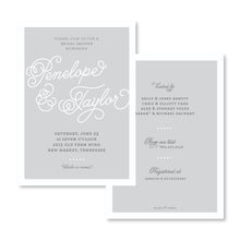 Load image into Gallery viewer, Melanie Gray Invitations