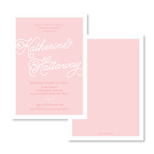 Load image into Gallery viewer, Melanie Pink Invitations