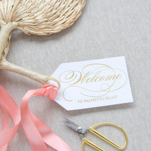 Load image into Gallery viewer, Your Own Design Letterpress Gift Tag