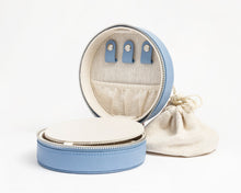 Load image into Gallery viewer, Round Jewelry Box - Cornflower