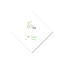Load image into Gallery viewer, Stork Napkins