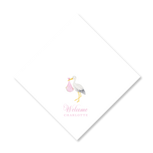 Load image into Gallery viewer, Stork Napkins