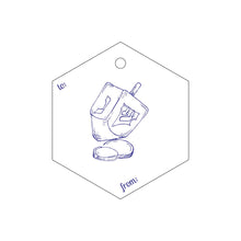 Load image into Gallery viewer, Gift Tag - Chanukah T135