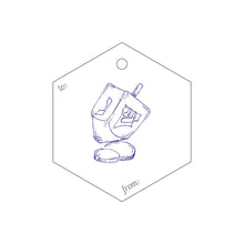 Load image into Gallery viewer, Gift Tag - Chanukah T135