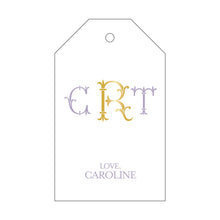 Load image into Gallery viewer, Gift Tag - Monogram T147