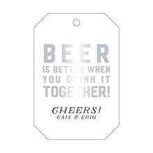 Load image into Gallery viewer, Gift Tag - Cheers T159