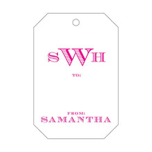 Load image into Gallery viewer, Gift Tag - Monogram T253