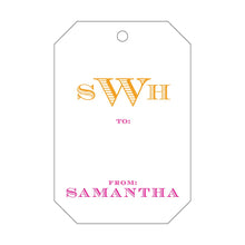 Load image into Gallery viewer, Gift Tag - Monogram T253