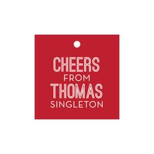 Load image into Gallery viewer, Gift Tag - Cheers T385