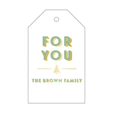 Load image into Gallery viewer, Gift Tag - Christmas T418