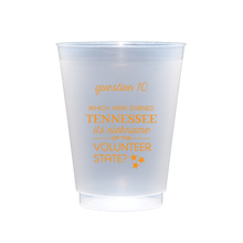 Load image into Gallery viewer, Tennessee Trivia Cups