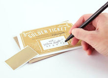 Load image into Gallery viewer, Golden Ticket Scratch-Off Card
