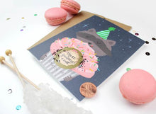 Load image into Gallery viewer, Raccoon Cupcake Scratch-Off Card
