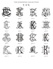 Load image into Gallery viewer, Antique Monogram