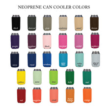 Load image into Gallery viewer, Your Own Design Neoprene Can Cooler