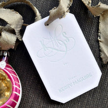 Load image into Gallery viewer, Gift Tag - Monogram 14