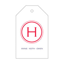 Load image into Gallery viewer, Gift Tag - Monogram 148