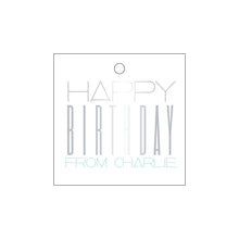 Load image into Gallery viewer, Gift Tag - Birthday T163