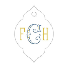 Load image into Gallery viewer, Gift Tag - Monogram 396