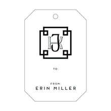Load image into Gallery viewer, Gift Tag - Monogram 55