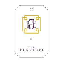 Load image into Gallery viewer, Gift Tag - Monogram 55