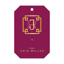 Load image into Gallery viewer, Gift Tag - Monogram 55
