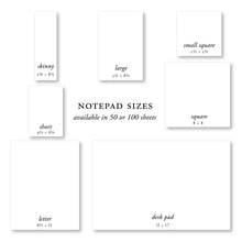 Load image into Gallery viewer, Pagoda Notepads