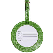 Load image into Gallery viewer, Leather Luggage Tag

