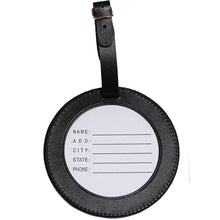 Load image into Gallery viewer, Leather Luggage Tag
