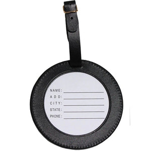 Leather Luggage Tag