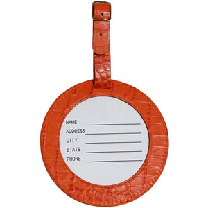 Leather Luggage Tag