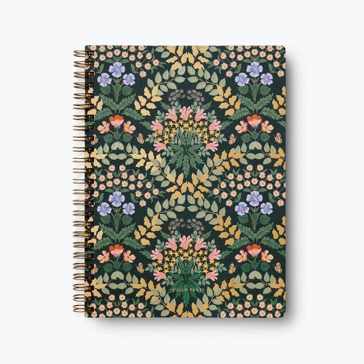 Bramble Trellis Spiral Notebook