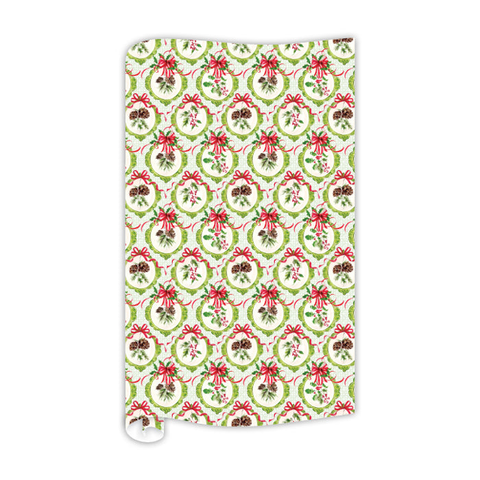 Green Frames Gift Wrap