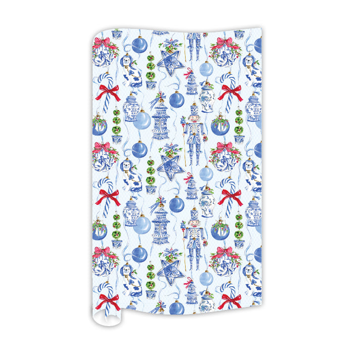 Chinoiserie Ornaments Gift Wrap