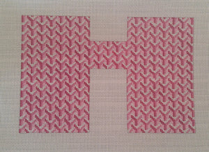 Y Pattern Clutch Front Pink
