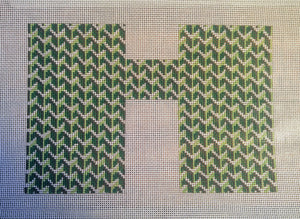 Y Pattern Clutch Front Green