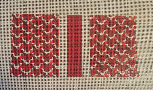 Y Pattern Eyeglass Single Red