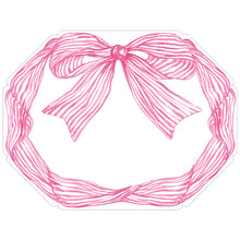 Load image into Gallery viewer, Striped Bow Paper Placemats
