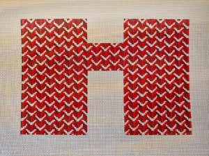Y Pattern Clutch Front Red