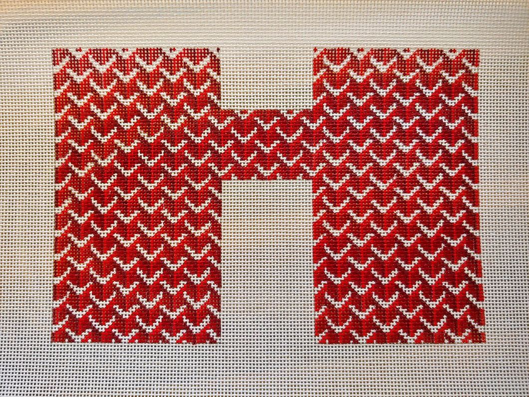 Y Pattern Clutch Front Red