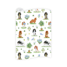 Load image into Gallery viewer, Cavalier Garden Gift Wrap
