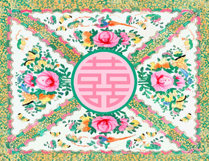Rose Medallion Note Cards