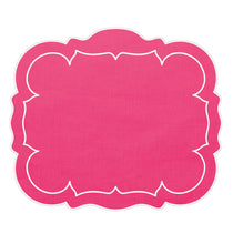 Load image into Gallery viewer, Scalloped Linen Placemat
