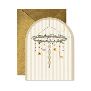 Baby Arch Mobile Card