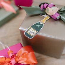 Load image into Gallery viewer, Champagne Gift Tag
