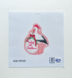 Baby's First Christmas Stork