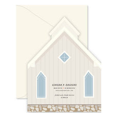 Load image into Gallery viewer, Wedding Chapel Card
