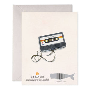 Anniversary Mix Tape Card